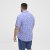North Latitude Shirt Denim Printed Allover Blue - Skjortor - Stora skjortor - 2XL-8XL