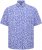 North Latitude Shirt Denim Printed Allover Blue - Skjortor - Stora skjortor - 2XL-8XL