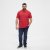 North Latitude Polo Short Sleeve Red - Pikétröjor - Stora pikétröjor - 2XL-8XL
