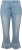 Ulla Popken Cropped Flared Eyelet Jeans Light Blue - Jeans & Byxor i Stora Storlekar – Plus Size - 
