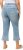 Ulla Popken Cropped Flared Eyelet Jeans Light Blue - Jeans & Byxor i Stora Storlekar – Plus Size - 