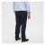 North Latitude Dress Pants Elastic Waist Navy Blue - Herrbyxor i stora storlekar - Herrbyxor i stora storlekar