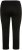 Ulla Popken Basic Stretch Knit Capris Black - Jeans & Byxor i Stora Storlekar – Plus Size - 