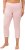Ulla Popken Basic Stretch Knit Capris Pink - Jeans & Byxor i Stora Storlekar – Plus Size - 