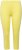 Ulla Popken Basic Stretch Knit Capris Yellow - Jeans & Byxor i Stora Storlekar – Plus Size - 