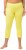 Ulla Popken Basic Stretch Knit Capris Yellow - Jeans & Byxor i Stora Storlekar – Plus Size - 