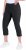 Ulla Popken Stretch Basic Bengaline Capri Pants Black - Jeans & Byxor i Stora Storlekar – Plus Size - 