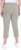 Ulla Popken Stretch Basic Bengaline Capri Pants Grey - Jeans & Byxor i Stora Storlekar – Plus Size - 