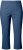 Ulla Popken Stretch Basic Bengaline Capri Pants Denim Blue - Jeans & Byxor i Stora Storlekar – Plus Size - 