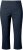 Ulla Popken Stretch Basic Bengaline Capri Pants Navy Blue - Jeans & Byxor i Stora Storlekar – Plus Size - 
