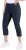 Ulla Popken Stretch Basic Bengaline Capri Pants Navy Blue - Jeans & Byxor i Stora Storlekar – Plus Size - 