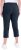 Ulla Popken Stretch Basic Bengaline Capri Pants Navy Blue - Jeans & Byxor i Stora Storlekar – Plus Size - 