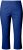 Ulla Popken Stretch Basic Bengaline Capri Pants Blue - Jeans & Byxor i Stora Storlekar – Plus Size - 