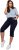 Ulla Popken Roll Tab Hem Stretch Cargo Pants Navy - Jeans & Byxor i Stora Storlekar – Plus Size - 