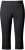 Ulla Popken Bengaline Elastic Waist Stretch Capri Pants Black - Jeans & Byxor i Stora Storlekar – Plus Size - 