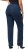 Ulla Popken Straight Leg Elastic Waist Mandy Fit Stretch Jeans Denim Blue - Jeans & Byxor i Stora Storlekar – Plus Size - 