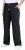 Ulla Popken Drawstring Elastic Waist Mary Fit Linen Pants Black - Jeans & Byxor i Stora Storlekar – Plus Size - 
