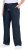 Ulla Popken Drawstring Elastic Waist Mary Fit Linen Pants Navy - Jeans & Byxor i Stora Storlekar – Plus Size - 