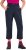 Ulla Popken Functional Sport Quick Dry Stretch Crop Pants Navy Blue - Jeans & Byxor i Stora Storlekar – Plus Size - 