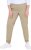 Ulla Popken Chino Elastic Waist Stretch Cotton Pants Brown - Jeans & Byxor i Stora Storlekar – Plus Size - 