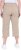 Ulla Popken Stretch Cotton Cargo Crop Pants Beige - Jeans & Byxor i Stora Storlekar – Plus Size - 