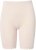 Ulla Popken Lace Hem Stretch Viscose Knit Bicycle Length Lounge Shorts Beige - Jeans & Byxor i Stora Storlekar – Plus Size - 