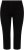 Ulla Popken Mony Stretch Capri Pants Black - Jeans & Byxor i Stora Storlekar – Plus Size - 