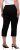 Ulla Popken Mony Stretch Capri Pants Black - Jeans & Byxor i Stora Storlekar – Plus Size - 