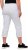 Ulla Popken Mony Stretch Capri Pants Snow White - Jeans & Byxor i Stora Storlekar – Plus Size - 