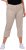 Ulla Popken Mony Stretch Capri Pants Orange - Jeans & Byxor i Stora Storlekar – Plus Size - 