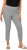 Ulla Popken Check Bengaline Slim Leg Sienna Fit Stretch Crop Pants Black - Jeans & Byxor i Stora Storlekar – Plus Size - 