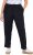 Ulla Popken Wide Leg Ruby Fit Stretch Chino Pants Navy - Jeans & Byxor i Stora Storlekar – Plus Size - 