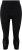 Ulla Popken Quick Dry Sport Crop Leggings Black - Jeans & Byxor i Stora Storlekar – Plus Size - 