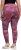 Ulla Popken Graphic Print Recycled Polyester Quick Dry Stretch Leggings Red - Jeans & Byxor i Stora Storlekar – Plus Size - 