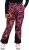 Ulla Popken Hyprar Rose Print Fully Lined Ski Pants Orange - Jeans & Byxor i Stora Storlekar – Plus Size - 