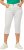 Ulla Popken Basic Capri Sarah Fit Jeans Snow White - Jeans & Byxor i Stora Storlekar – Plus Size - 