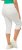 Ulla Popken Basic Capri Sarah Fit Jeans Snow White - Jeans & Byxor i Stora Storlekar – Plus Size - 