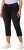 Ulla Popken Cropped Stretch Blend Mony Jeans Black - Jeans & Byxor i Stora Storlekar – Plus Size - 