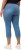 Ulla Popken Cropped Stretch Blend Mony Jeans Blue - Jeans & Byxor i Stora Storlekar – Plus Size - 