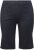 Ulla Popken Frayed Hemline Elastic Waistband Bermuda Shorts Navy - Jeans & Byxor i Stora Storlekar – Plus Size - 