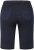 Ulla Popken Frayed Hemline Elastic Waistband Bermuda Shorts Navy - Jeans & Byxor i Stora Storlekar – Plus Size - 