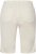 Ulla Popken Frayed Hemline Elastic Waistband Bermuda Shorts White - Jeans & Byxor i Stora Storlekar – Plus Size - 