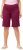 Ulla Popken Frayed Hemline Elastic Waistband Bermuda Shorts Magnolia Red - Ulla Popken - 