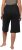 Ulla Popken Wide Leg Flared Bermuda Shorts Black - Jeans & Byxor i Stora Storlekar – Plus Size - 