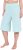 Ulla Popken Wide Leg Flared Bermuda Shorts Blue - Jeans & Byxor i Stora Storlekar – Plus Size - 