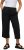 Ulla Popken Cropped Ruby Fit Pants Black - Jeans & Byxor i Stora Storlekar – Plus Size - 