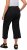 Ulla Popken Cropped Ruby Fit Pants Black - Jeans & Byxor i Stora Storlekar – Plus Size - 