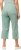 Ulla Popken Cropped Ruby Fit Pants Moss Green - Jeans & Byxor i Stora Storlekar – Plus Size - 