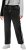 Ulla Popken Side Stripe Stretch Fit Boyfriend Jeans Black - Jeans & Byxor i Stora Storlekar – Plus Size - 
