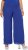 Ulla Popken Layered Chiffon Wide Leg Pants Blue - Jeans & Byxor i Stora Storlekar – Plus Size - 